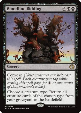 Bloodline Bidding  [Lorwyn Eclipsed]