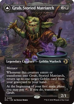 Grub, Storied Matriarch (Borderless)  [Lorwyn Eclipsed]