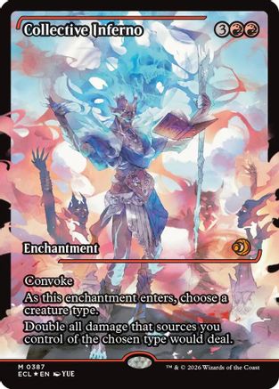 Collective Inferno (Showcase)  [Lorwyn Eclipsed] Foil