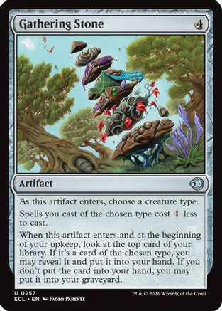 Gathering Stone  [Lorwyn Eclipsed] Foil