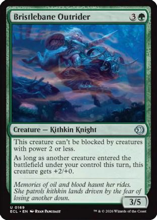 Bristlebane Outrider  [Lorwyn Eclipsed] Foil