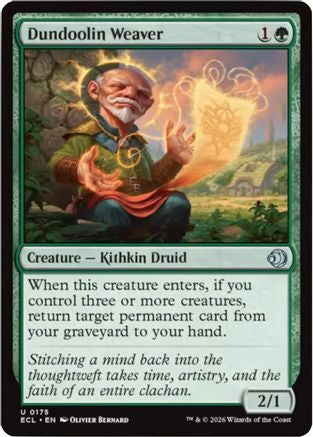 Dundoolin Weaver  [Lorwyn Eclipsed] Foil