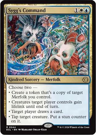 Sygg's Command  [Lorwyn Eclipsed] Foil