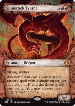 Spinerock Tyrant (0322) (Showcase)  [Lorwyn Eclipsed] Foil
