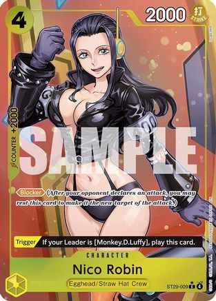 Nico Robin (Full Art) (ST29-009) - [Starter Deck 29: Egghead] Foil