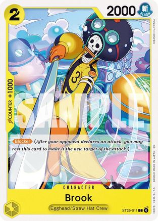 Brook (ST29-011) - [Starter Deck 29: Egghead]
