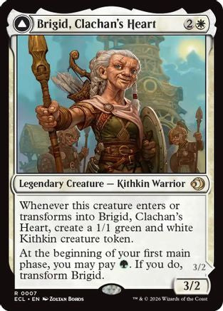 Brigid, Clachan's Heart  [Lorwyn Eclipsed] Foil