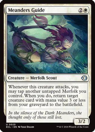 Meanders Guide  [Lorwyn Eclipsed] Foil