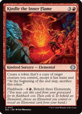 Kindle the Inner Flame  [Lorwyn Eclipsed] Foil