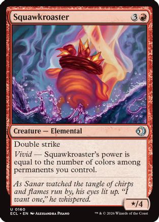 Squawkroaster  [Lorwyn Eclipsed] Foil