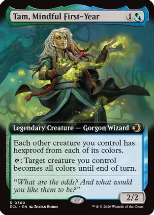 Tam, Mindful First-Year (Extended Art)  [Lorwyn Eclipsed]