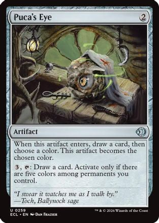 Puca's Eye  [Lorwyn Eclipsed]