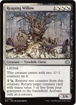 Reaping Willow  [Lorwyn Eclipsed]