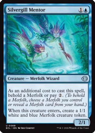 Silvergill Mentor  [Lorwyn Eclipsed]