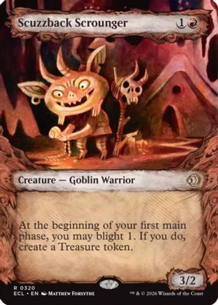Scuzzback Scrounger (Showcase)  [Lorwyn Eclipsed] Foil