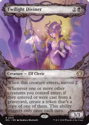 Twilight Diviner (Showcase)  [Lorwyn Eclipsed]