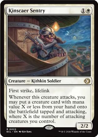 Kinscaer Sentry  [Lorwyn Eclipsed]