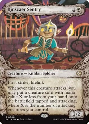 Kinscaer Sentry (Showcase)  [Lorwyn Eclipsed] Foil