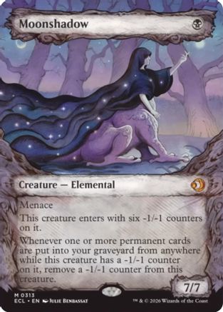 Moonshadow (0131) (Showcase)  [Lorwyn Eclipsed] Foil