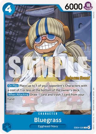 Bluegrass (EB04-026) - [The Azure Sea's Seven Release Event Cards]
