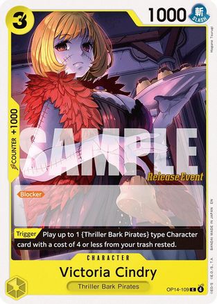 Victoria Cindry (OP14-109) - [The Azure Sea's Seven Release Event Cards]