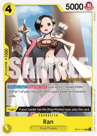 Ran (OP14-114) - [The Azure Sea's Seven Release Event Cards]
