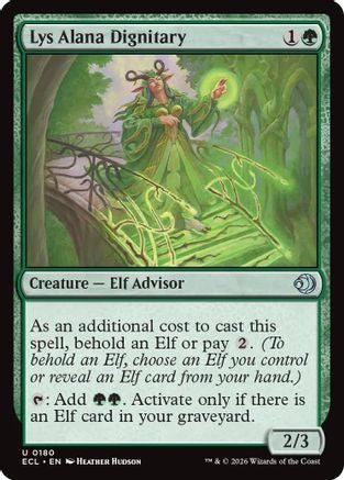 Lys Alana Dignitary  [Lorwyn Eclipsed]