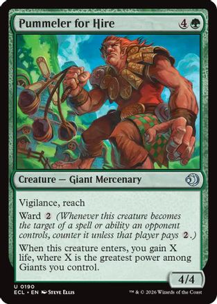 Pummeler for Hire  [Lorwyn Eclipsed]