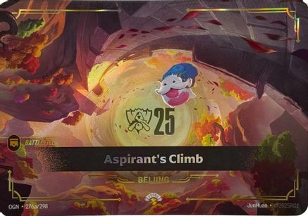 Aspirant's Climb (276a/298) - Riftbound - [Riftbound Promotional Cards] Foil