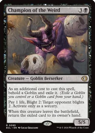 Champion of the Weird  [Lorwyn Eclipsed]