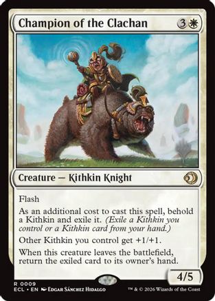 Champion of the Clachan  [Promo Pack: Lorwyn Eclipsed]
