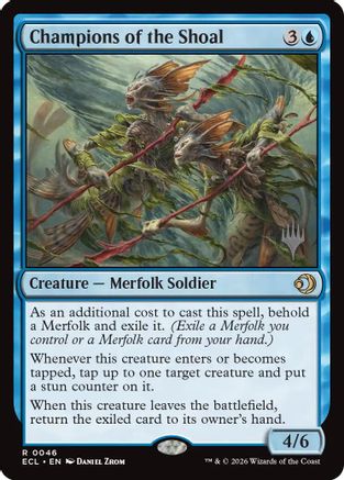 Champions of the Shoal  [Promo Pack: Lorwyn Eclipsed]
