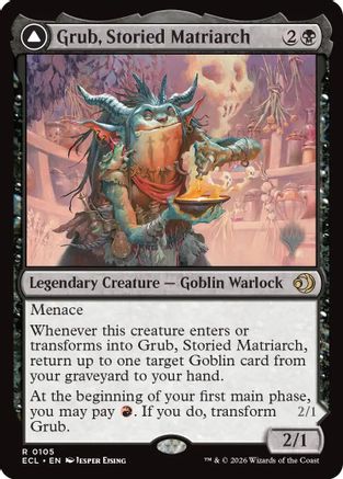 Grub, Storied Matriarch  [Promo Pack: Lorwyn Eclipsed]