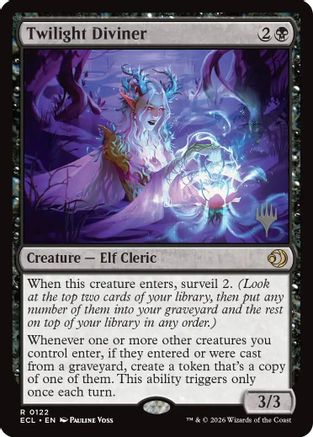 Twilight Diviner  [Promo Pack: Lorwyn Eclipsed] Foil