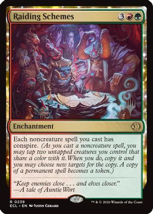 Raiding Schemes  [Promo Pack: Lorwyn Eclipsed]
