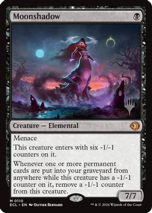 Moonshadow  [Promo Pack: Lorwyn Eclipsed] Foil
