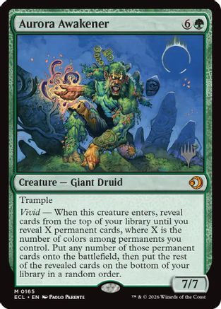 Aurora Awakener  [Promo Pack: Lorwyn Eclipsed] Foil