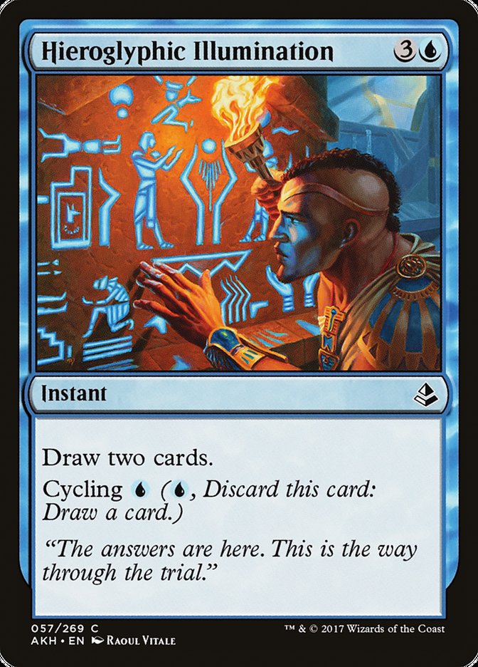 Hieroglyphic Illumination [Amonkhet] Foil