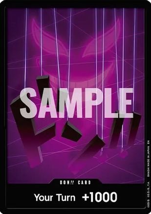 DON!! Card (Donquixote Doflamingo) (Double Pack Set Vol. 9) - [The Azure Sea's Seven] Foil