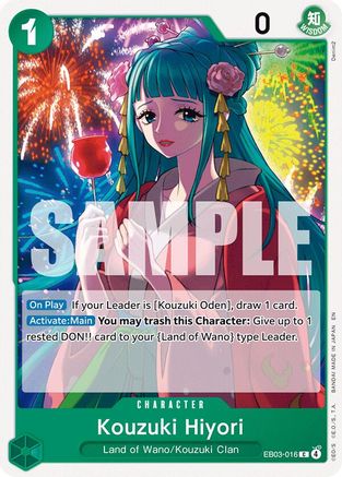 Kouzuki Hiyori (EB03-016) - [Extra Booster: One Piece Heroines Edition]