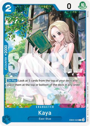 Kaya (EB03-023) - [Extra Booster: One Piece Heroines Edition]