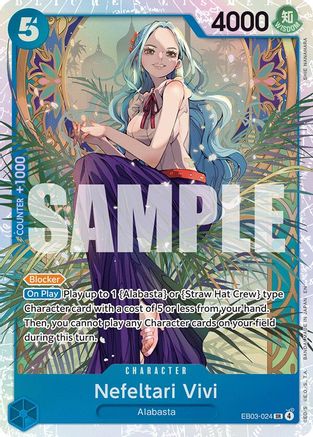 Nefeltari Vivi (024) (EB03-024) - [Extra Booster: One Piece Heroines Edition] Foil