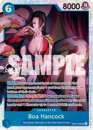 Boa Hancock (EB03-026) - [Extra Booster: One Piece Heroines Edition] Foil