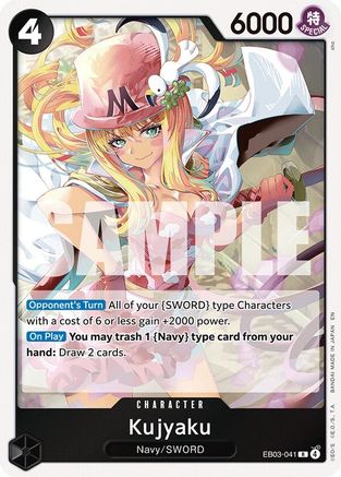 Kujyaku (EB03-041) - [Extra Booster: One Piece Heroines Edition] Foil