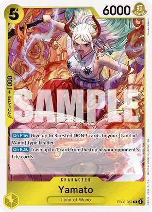 Yamato (EB03-057) - [Extra Booster: One Piece Heroines Edition] Foil
