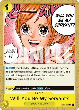 Will You Be My Servant? (EB03-060) - [Extra Booster: One Piece Heroines Edition]