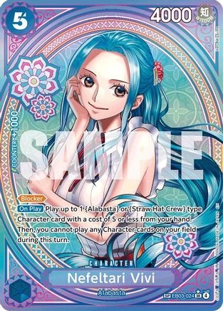 Nefeltari Vivi - 024 (SP) (EB03-024) - [Extra Booster: One Piece Heroines Edition] Foil
