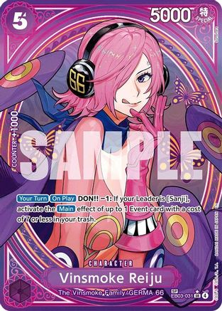 Vinsmoke Reiju (SP) (EB03-031) - [Extra Booster: One Piece Heroines Edition] Foil