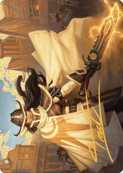 Omenport Vigilante // Omenport Vigilante  [Outlaws of Thunder Junction Art Series] (Borderless) Foil