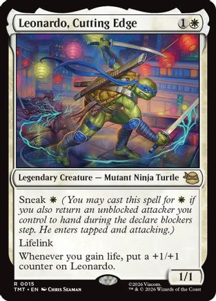 Leonardo, Cutting Edge  [Teenage Mutant Ninja Turtles]